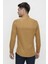 Slim Fit Pamuk Saten Klasik Taba Gömlek Gk 624 3