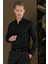 Gk 700 Slim Fit Siyah Klasik Gömlek 2