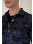 G 1578 Slim Fit Lacivert Klasik Gömlek 5