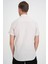 Comfort Fit Düğme Yaka Kısa Kol %100 Keten Düz Bej Gömlek G 1596 4