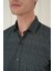Slim Fit Baskılı %100 Pamuk Spor Lacivert Gömlek G 1588 5