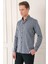 Slim Fit Düğmeli Yaka %100 Pamuk Klasik Siyah Gömlek Gk 723 3