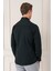 Gk 718 Slim Fit Dokulu Pamuklu Klasik Siyah Gömlek 5