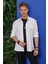 G 1551 Slim Fit Beyaz Klasik Gömlek 1