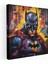Graffiti Süperkahraman Şehir Kanvas Tablo 1