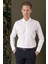 Gk 711 Slim Fit Beyaz Klasik Gömlek 2