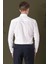 Gk 711 Slim Fit Beyaz Klasik Gömlek 5