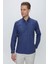 G 1518 Slim Fit Lacivert Spor Gömlek 2