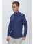 G 1518 Slim Fit Lacivert Spor Gömlek 3