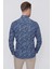 G 1521 Slim Fit Lacivert Spor Gömlek 4