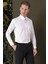 Gk 710 Slim Fit Beyaz Klasik Gömlek 1