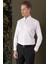 Gk 710 Slim Fit Beyaz Klasik Gömlek 3