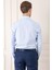 Gk 720 Slim Fit Dokulu Pamuklu Klasik Mavi Gömlek 5