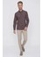 G 1520 Slim Fit Kahve Spor Gömlek 3