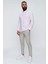 G 1513 Slim Fit Pembeyaz Spor Gömlek 5