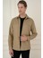 G 1581 Slim Fit Camel Klasik Gömlek 2