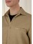 G 1581 Slim Fit Camel Klasik Gömlek 5