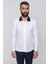 G 1491 Slim Fit Beyaz Spor Gömlek 1
