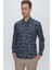 G 1531 Slim Fit Koyu Mavi Spor Gömlek 2