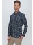 G 1531 Slim Fit Koyu Mavi Spor Gömlek 3