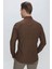 G 1518 Slim Fit Kahve Spor Gömlek 5