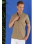 G 1556 Slim Fit Haki Klasik Gömlek 4