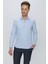 Gk 672 Slim Fit Mavi Klasik Gömlek 2