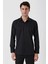 Gk 677 Slim Fit Siyah Altro Gömlek 1