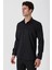 Gk 677 Slim Fit Siyah Altro Gömlek 3