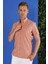 G 1556 Slim Fit Kiremit Klasik Gömlek 3