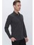 G 1519 Slim Fit Siyah Spor Gömlek 4