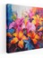 Tropikal Çiçekler Kanvas Tablo - Tropikal Kanvas Duvar Sanatı Tropikal Çiçekler 1