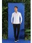 Gk 690 Slim Fit Beyaz Klasik Gömlek 1