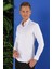 Gk 690 Slim Fit Beyaz Klasik Gömlek 4