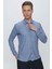 G 1523 Slim Fit Mavi Spor Gömlek 4