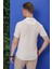 G 1536 Slim Fit Beyaz Klasik Gömlek 5