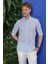 G 1554 Slim Fit Açık Mavi Klasik Gömlek 2