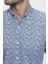 G 1465 Slim Fit Lacivert Spor Gömlek 4
