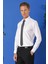 Slim Fit Dokulu Pamuklu Klasik Beyaz Gömlek Gk 713 3