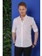 G 1554 Slim Fit Beyaz Klasik Gömlek 1