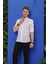 G 1554 Slim Fit Beyaz Klasik Gömlek 2
