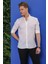 G 1554 Slim Fit Beyaz Klasik Gömlek 3