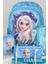 Dekomus Lisanslı "mavi Karlar Ülkesi Elsa Frozen Koleksiyonu "okul ,beslenme ve Kalem Çantası,matara,beslenme Kabı Ile Full Okul/kırtasiye Seti 2