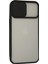 iPhone 13 Pro Max Kılıf Palm Buzlu Kamera Sürgülü Silikon - Siyah - ASOY9250-7027 2