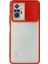 Xiaomi Redmi Note 10 Pro Kılıf Palm Buzlu Kamera Sürgülü Silikon - Kırmızı - ASOY2948-3359 1
