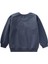 Çiçek Nakışlı Sweatshirt 2-7 Yaş Lacivert 2