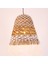 Mylamp Medusa Doğal Abaka ve Makrome 40X90 cm Avize 4