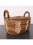 Mylamp Dalyan Doğal Abaka 42X32X28 cm Oval Çamaşır ve Saklama Sepeti 2