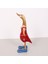 Mylamp Basketçi Ördek El Oyması Teak Gövde 41X17X13 cm 4