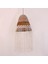 Mylamp Medusa Doğal Abaka ve Makrome 50X115 cm Avize 3